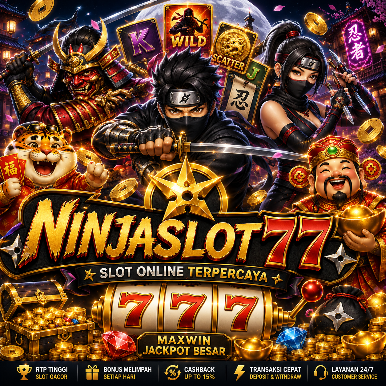 Ninja Slot77 Game